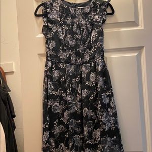 ❤️ xhilaration blue floral dress size S